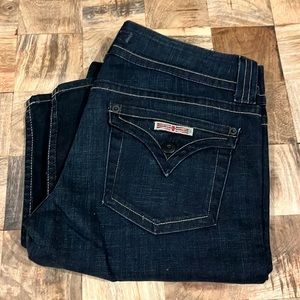 Dark wash Hudson’s, worn once